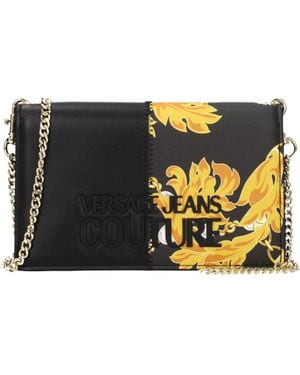 Versace Jeans Couture Pochette Couture Frau Polyurethan schwarz