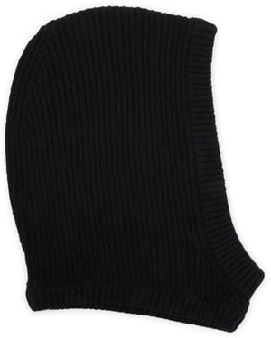 Rick Owens Cashmere Blend Hood - Black