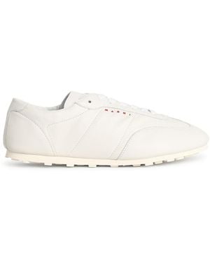 Marni White Lear Sneakers - Wit