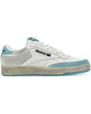 Reebok Two-Tone Leather And Suede Club C Trainers - Multicolour