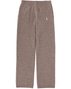 SPORTY&RICH Cashmere Trousers - Grey