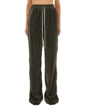 Rick Owens Dietrich Drawstring Pants - Green