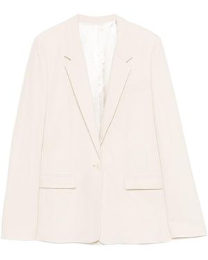 Isabel Marant Feray Single-Breasted Jacket - Natural
