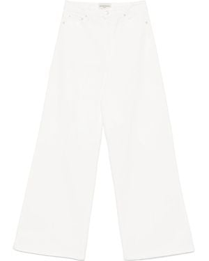 Officine Generale Ginger 5 Pkt Cotton Denim - White