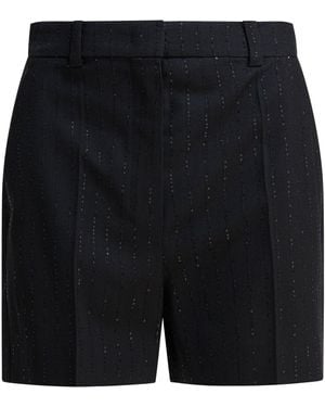 Max Mara Wool-Blend Bermuda Shorts - Schwarz