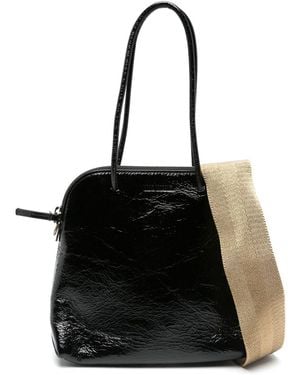 Uma Wang Handtasche Aus Leder - Schwarz