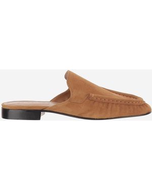 ARMARIUM Suede Mules - Brown