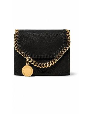Stella McCartney Stella McCartney Falabella Trifold Wallet Eco S - Schwarz