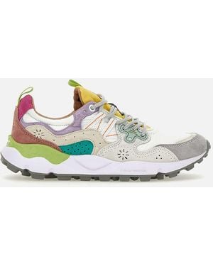 Flower Mountain Yamano3 Mehrfarbige Sneakers - Weiß