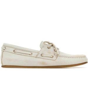 Gucci Solid Collection Loafers - White