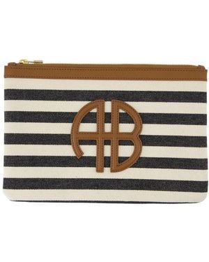 Anine Bing Lili Pouch Cotton Multicolor - Metallic