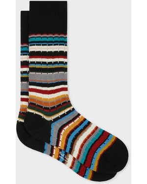 Paul Smith Dames Sokkabel Sig - Zwart