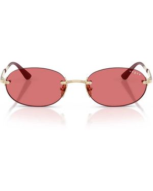 Vogue Zonnebril Vo4342 S 848/75 Bleek Goud/rood Dames - Roze