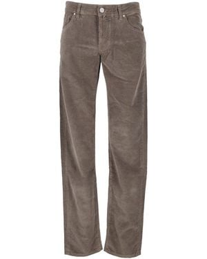Jacob Cohen Pant 5 Pkt Slim Fit Nick - Grey