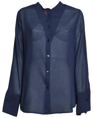..,merci Shirts - Blau