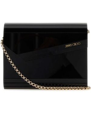 Jimmy Choo Acrylic Candy Clutch - Black