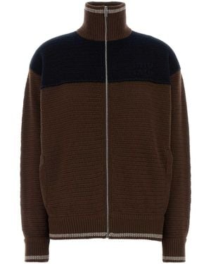 Miu Miu Cashmere Cardigan - Brown