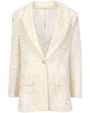 SIMONA CORSELLINI Jackets - Natural