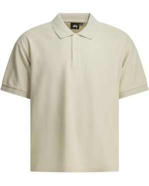 Stussy Polo Shirts - White