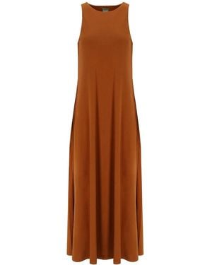 Max Mara Bosso Rust Dress - Brown