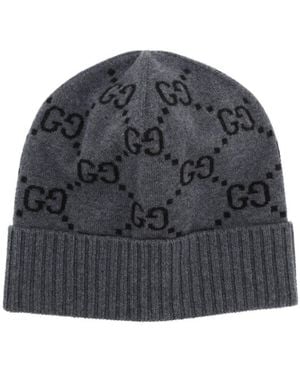 Gucci Cashmere Hat - Grey