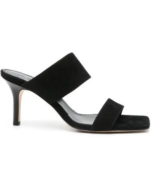 Aeyde Suede Sandals - Black