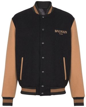 Balmain Vintage Wool & Cashmere Teddy Jacket - Schwarz