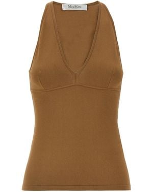 Max Mara 'Armida1234' Top - Brown