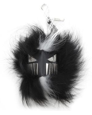Fendi Pendant monster cube man fox schwarz