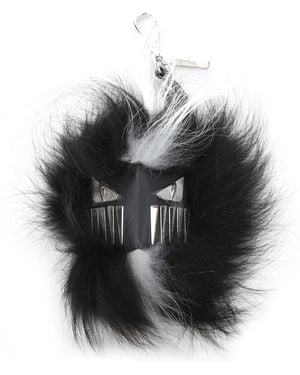 Fendi Black Fur Necklace