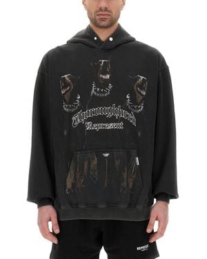 Represent "Thoroughbred" Hoodie - Schwarz