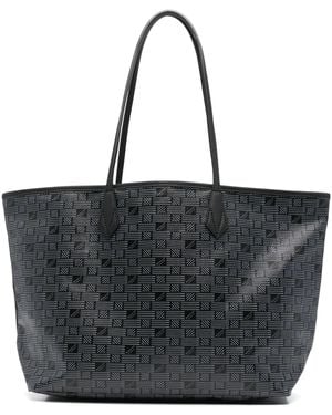 Moreau Saint Tropez Medium Black Tote - Zwart