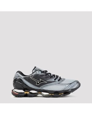 Mizuno Wave Prophecy Ls Leather Sneaker - Grey