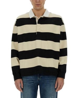 McQueen Alexander Mc Queen Rugby Polo - Black