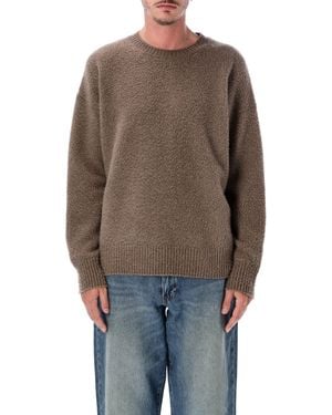 Roberto Collina Fw26 Cotton Jumper - Brown