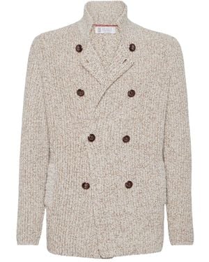 Brunello Cucinelli Giacca 1 Petto E Mezzo M/L Divers - Grau