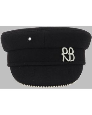 Ruslan Baginskiy Wool-Blend Lux Hat - Black
