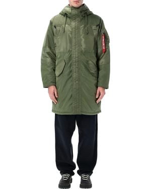 Alpha Industries Studio Field Parka - Green