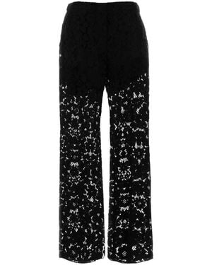 Fendi Pantalone Daisy Lace - Black