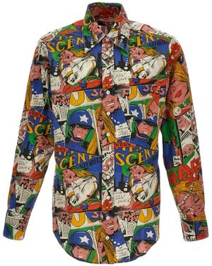 ERL 'Comicbuch' Shirt - Weiß