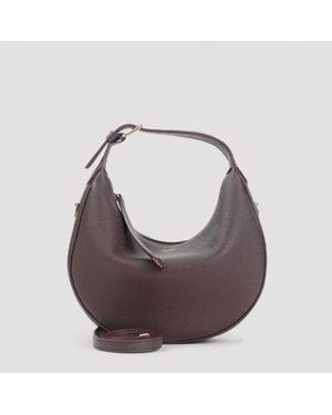 Celine Mini Teen Lulu Leather Shoulder Handbag - Grey