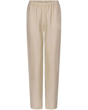 Loulou de Saison Scot Straight Leg Pants - Natural