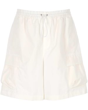 Gucci Weiße Baumwoll-Bermuda