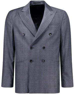 AUTORE Wool Suit - Blue