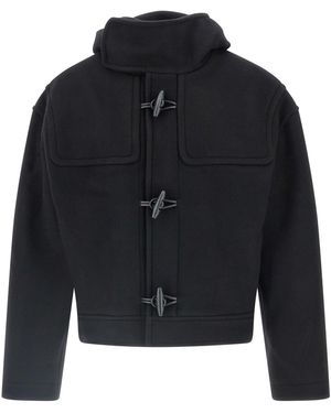 Jacquemus Le Duffle Cabana' Coat - Blue