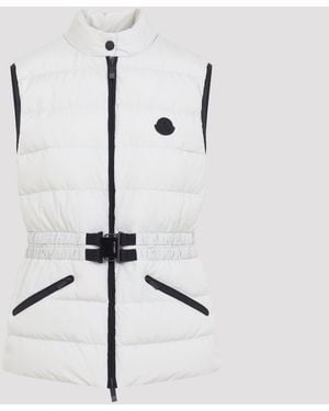 Moncler Romantisme Weste - Weiß