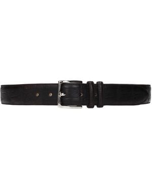Orciani Leather Belts - Black