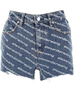 Alexander Wang Cotton Shorts - Blue