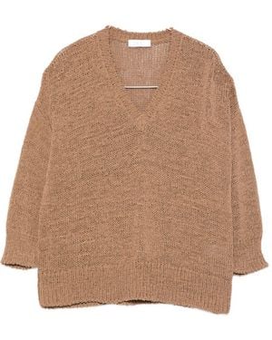 Base London Cotton Blend Jumper - Natural