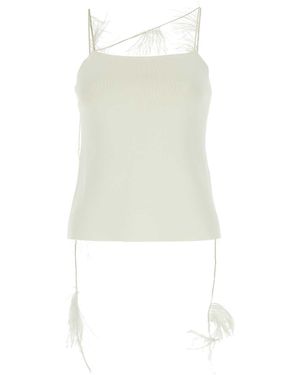 スカート Jil Sander Ivory viscose blend skirt (J03MA0115J18273 102) Jil Sander Ivory Viscose Blend Skirt in White | Lyst